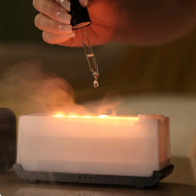 Diffuseur Aromathérapie Effet Flamme Zen